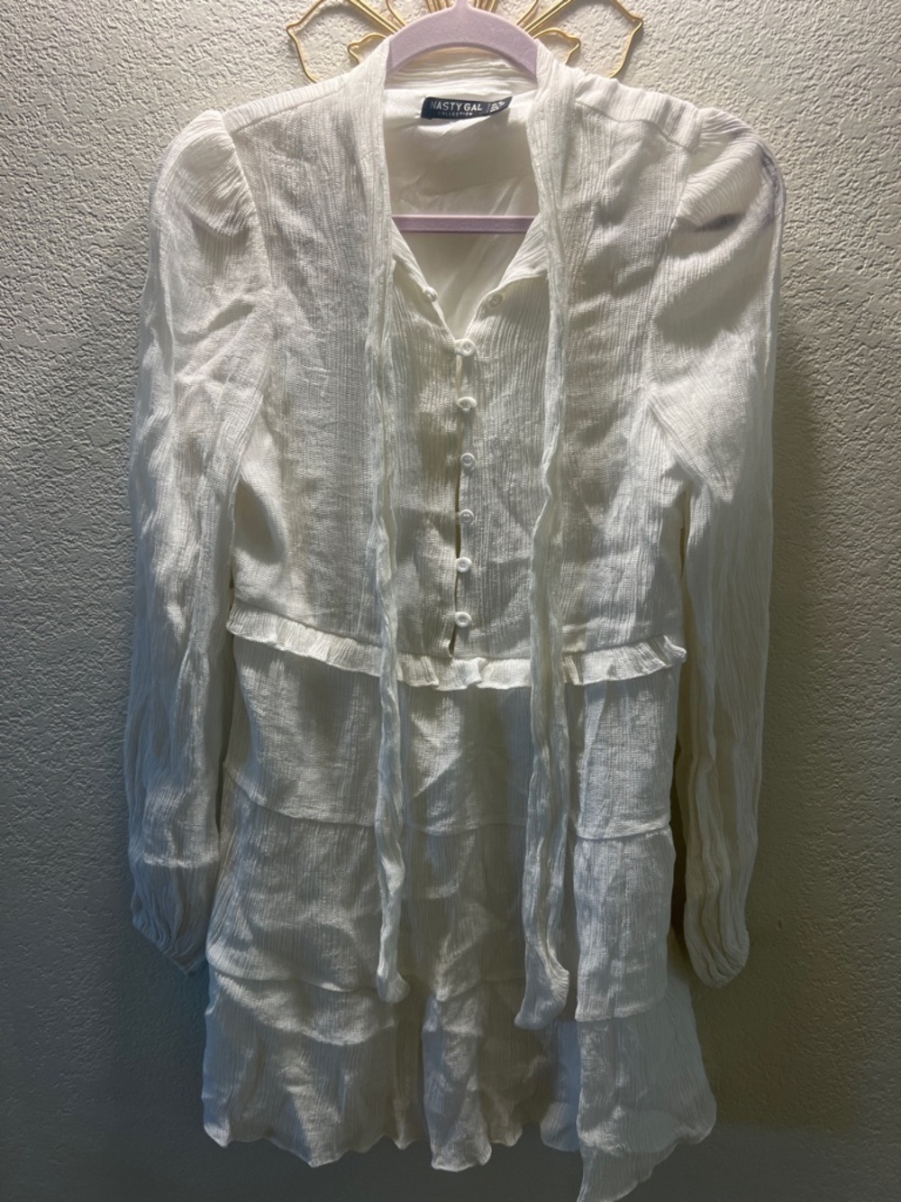 Nasty Gal White dress